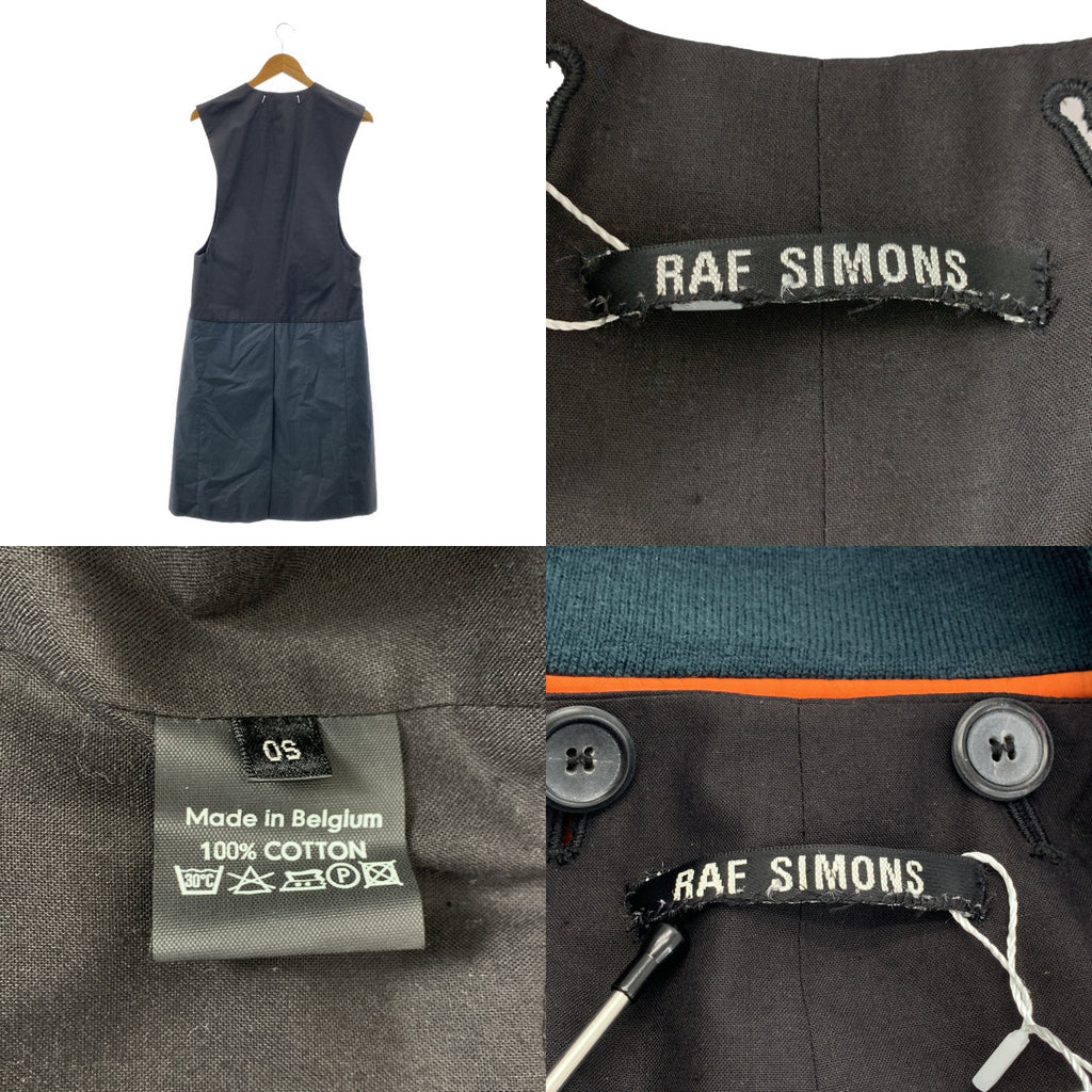 RAF SIMONS / ラフシモンズ | 2001AW | Riot期 ライナードッキング レイヤード MA-1 ボンバージャケット | OS | メンズ