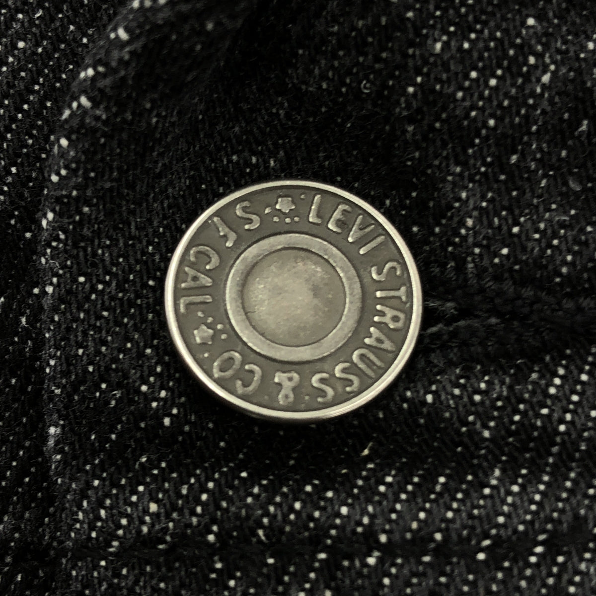 Levi's | x BIOTOP / PREMIUM / 超大黑色牛仔外套 | 尺寸 L |