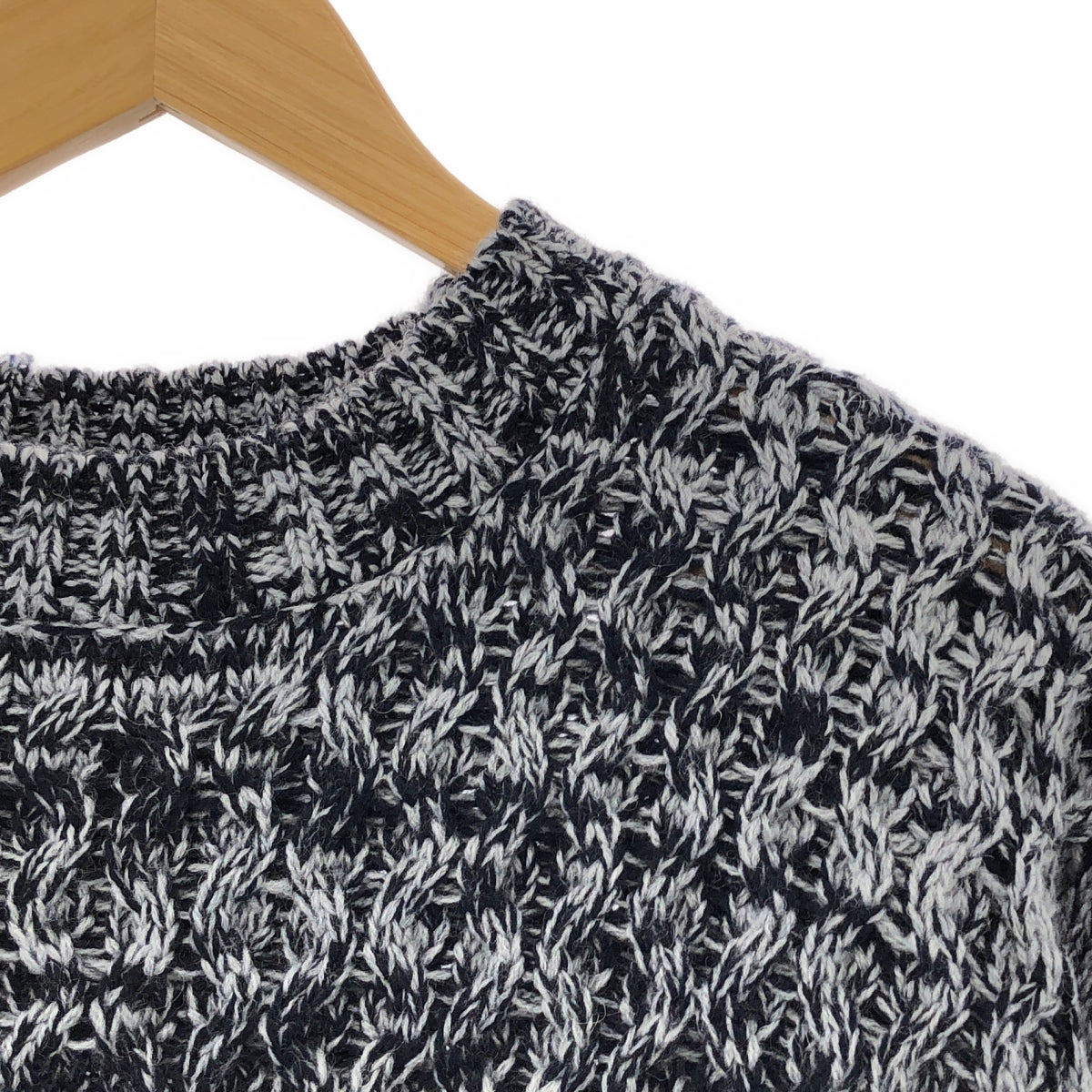 EPICE / EPICE | Wool Honeycomb Mix Knit / Wool Knit Pullover | M | Men's