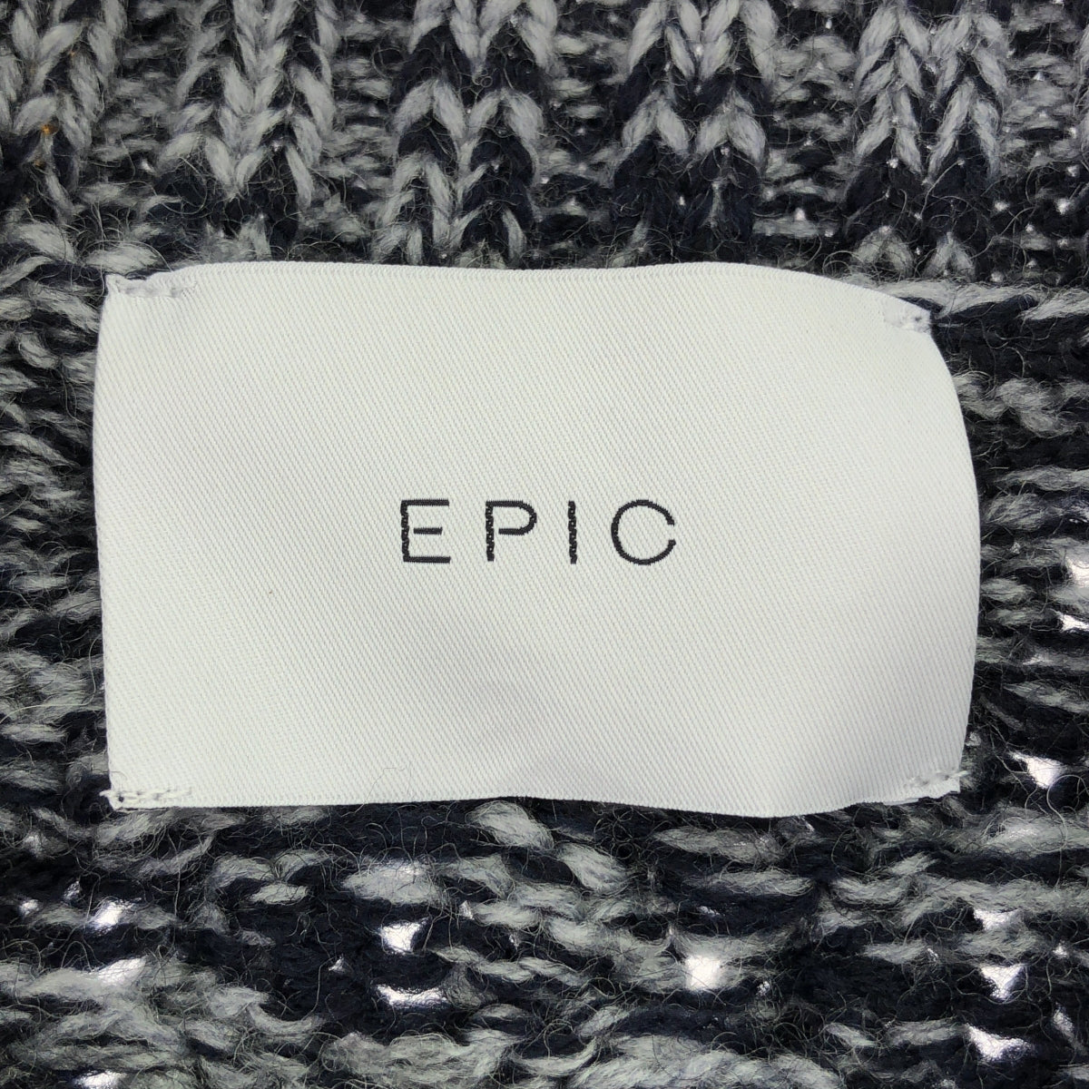 EPICE / EPICE | Wool Honeycomb Mix Knit / Wool Knit Pullover | M | Men's