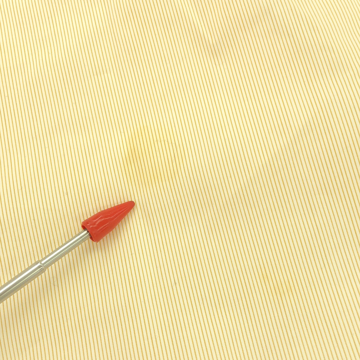 【미품】 TICCA / 티카 | 스트라이프 오버 사이즈 셔츠 | F | 오렌지/화이트 | 여성