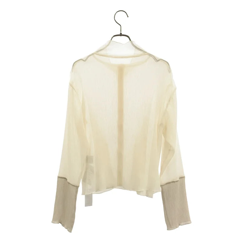 UNITED TOKYO / ユナイテッドトウキョウ | クレープシアー フロントタック カーディガン | F | レディース