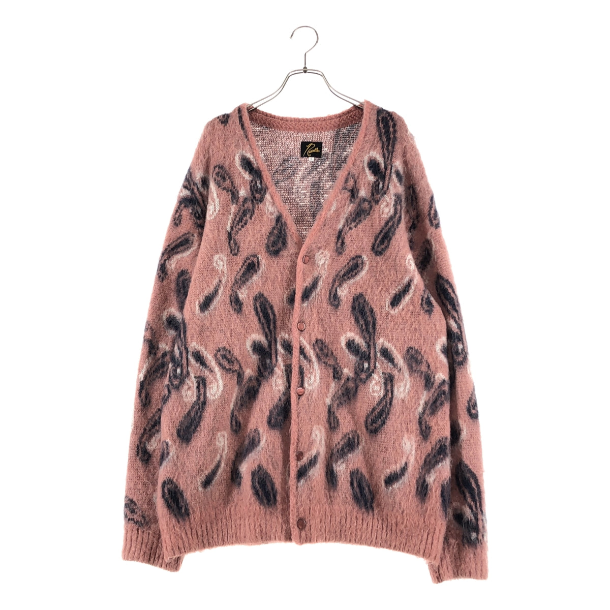 Needles / ニードルス | 2023AW | Mohair Cardigan - Paisley / モヘヤ ウール ジャガード ニット カーディガン | L | メンズ