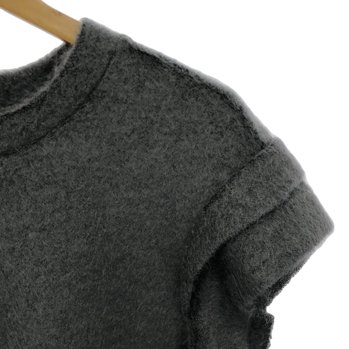 抽屜 |馬海毛混紡短袖針織衫 | 2 |灰色 |女性的