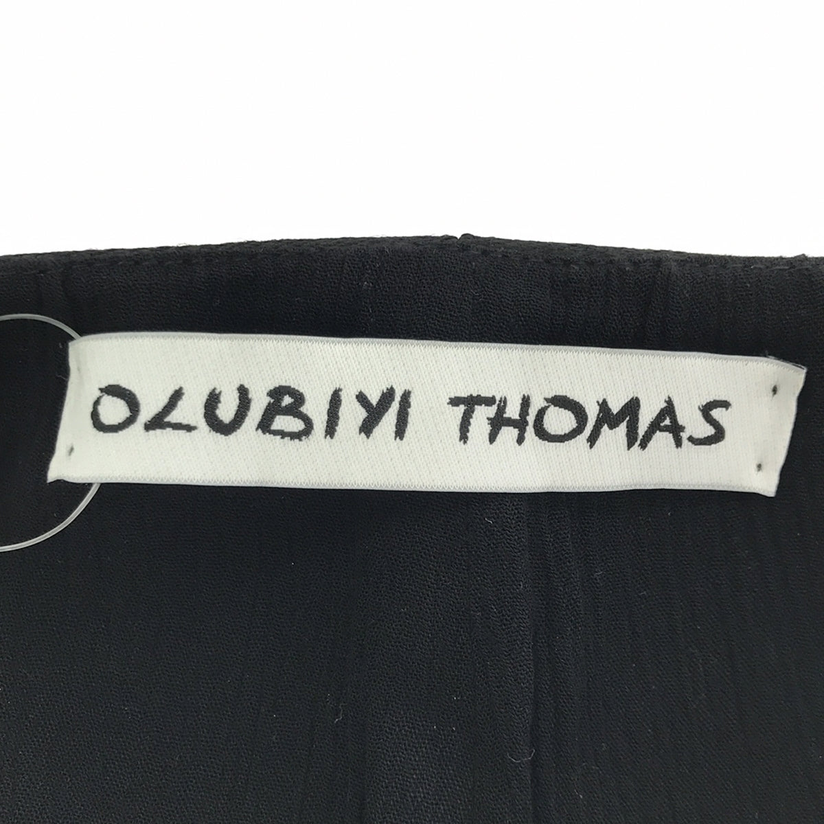 [New] OLUBIYI THOMAS / Olvi Thomas | 2023AW | Train driver vest Sashiko different material switching vest | 2 | Navy | Men's