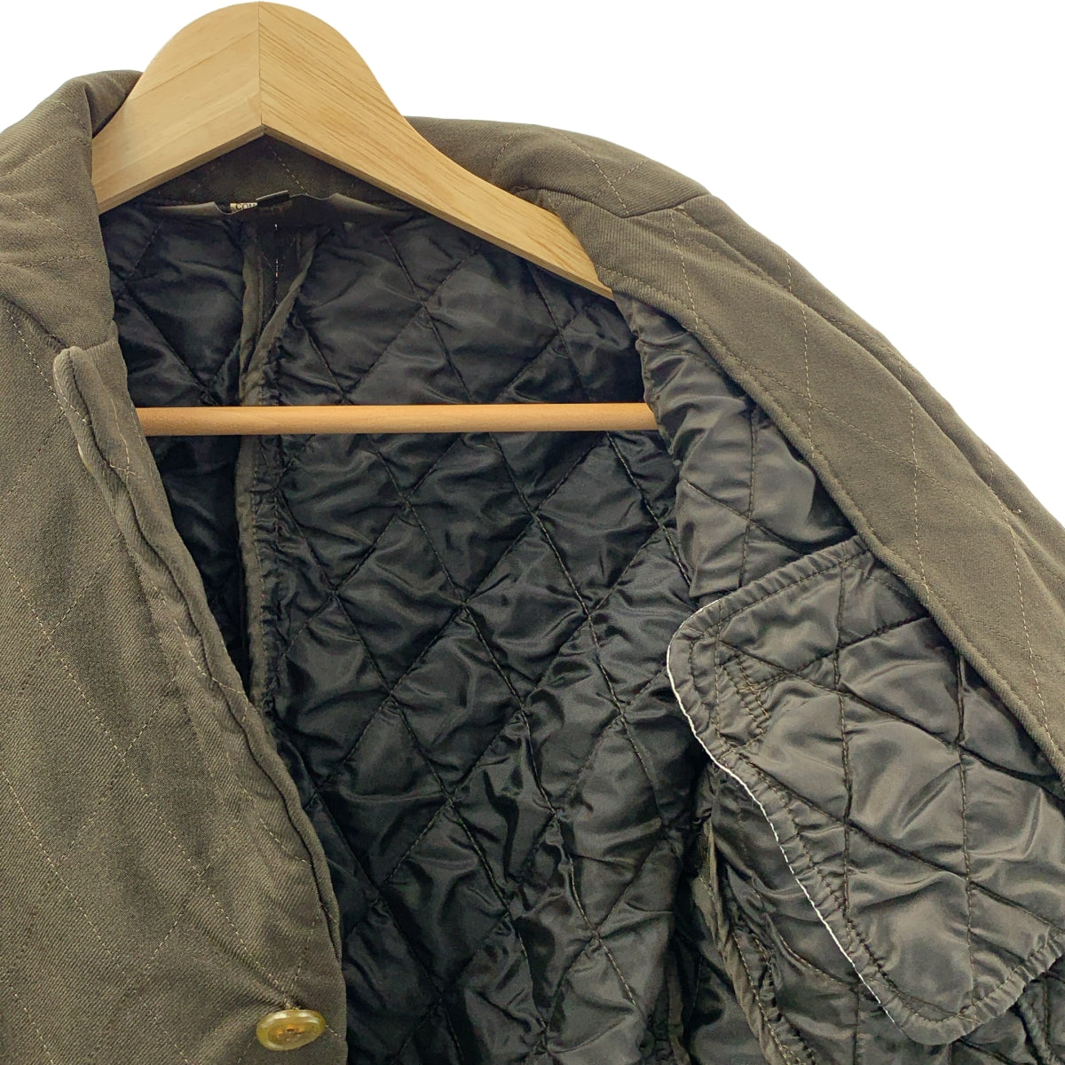 COMME des GARCONS COMME des GARCONS / コムコム | 2014AW | ポリエステル縮絨 キルティング ジャケット | XS | レディース