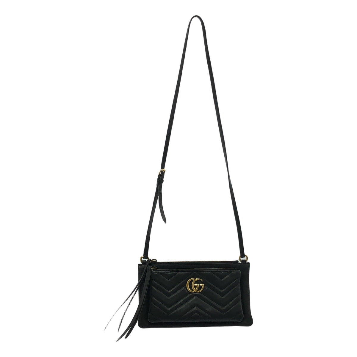 GUCCI / 구찌 | GG 마몬트 퀼팅 숄더백 |