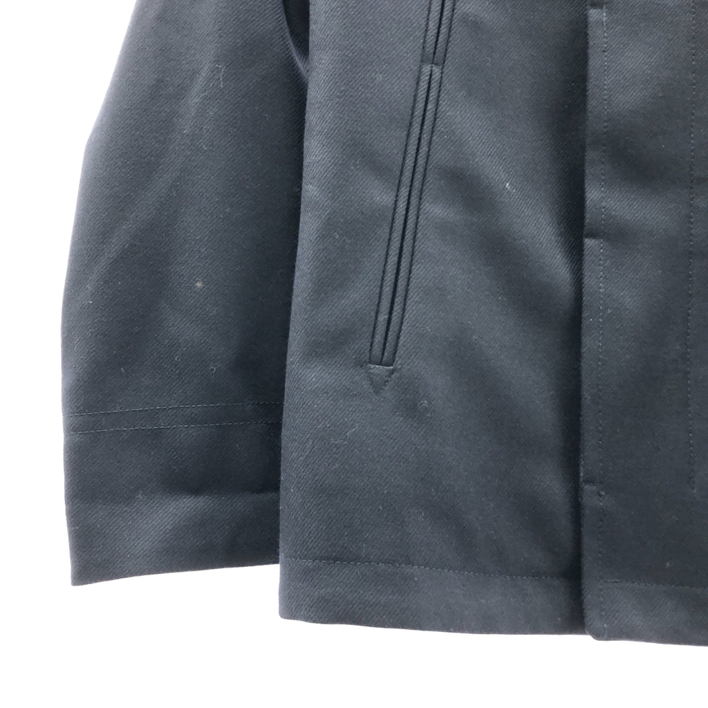 Maison Martin Margiela / メゾンマルタンマルジェラ | 2011AW | ウール シングル ピーコート | 44 | ネイビー | メンズ