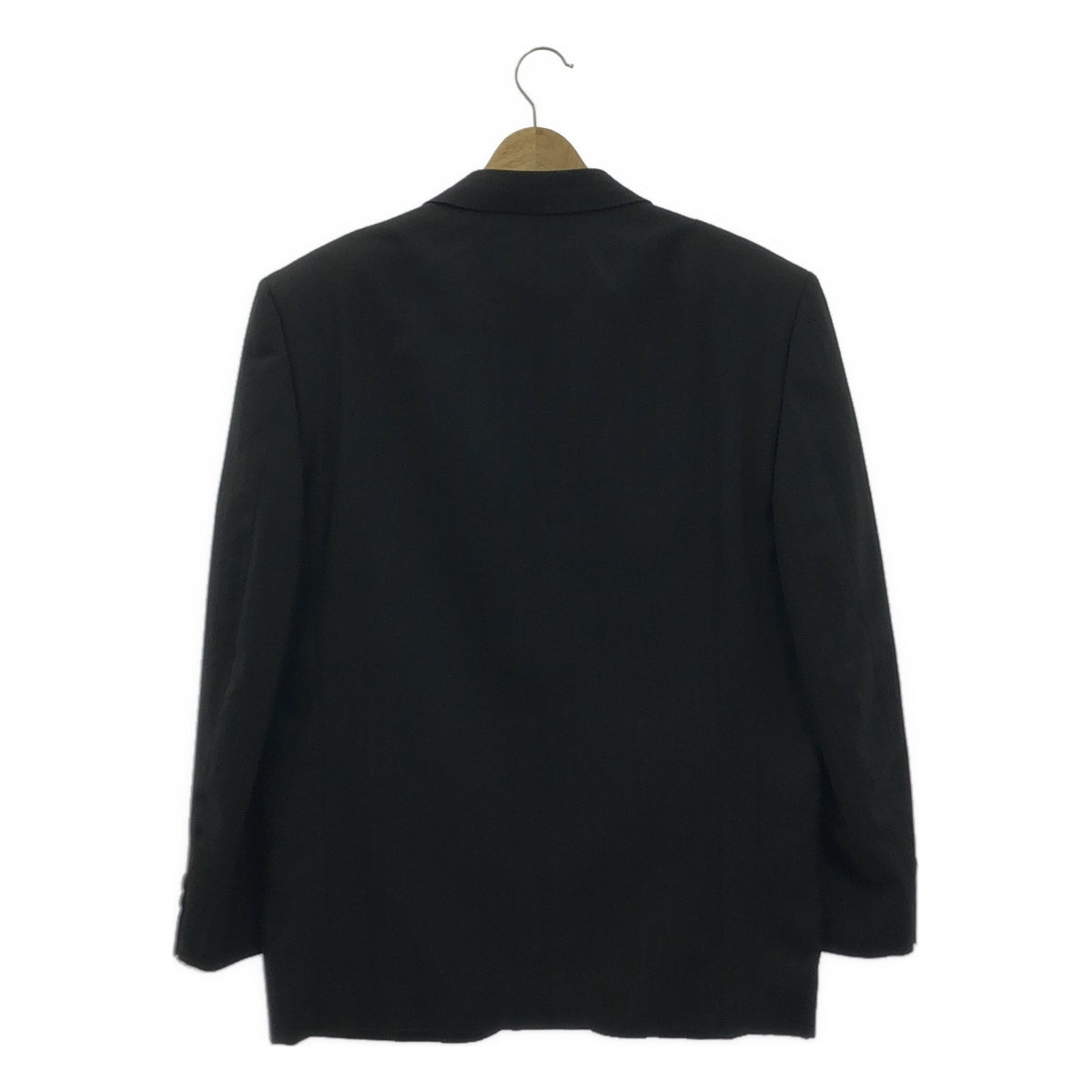 [狀況良好] COMME des GARCONS HOMME DEUX | 人字紋 2B 修身夾克 全襯裡 / 雙褶休閒褲 | S | 黑色 | 男款