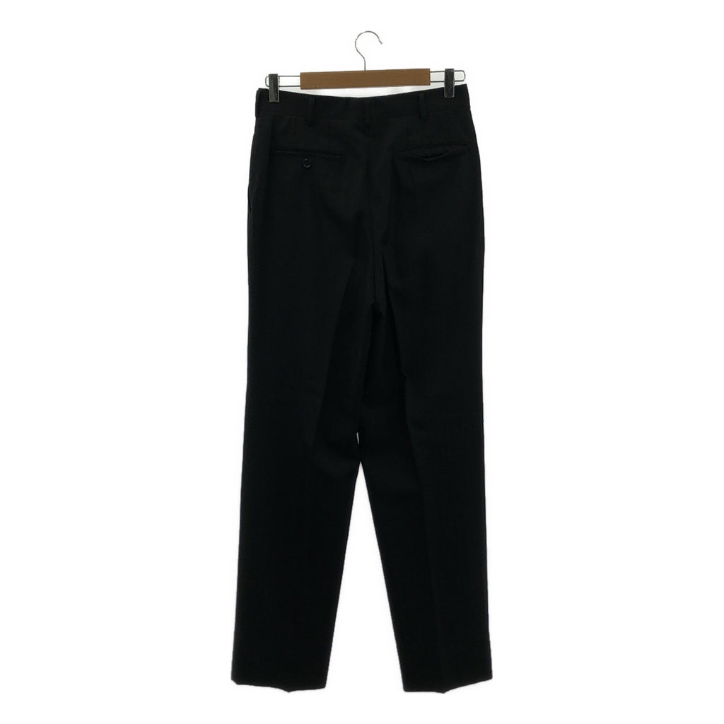 【美品】  COMME des GARCONS HOMME DEUX / コムデギャルソンオムドゥ | セットアップ ヘリンボーン 2B テーラードジャケット 総裏地 / 2タック スラックス パンツ | S | ブラック | メンズ