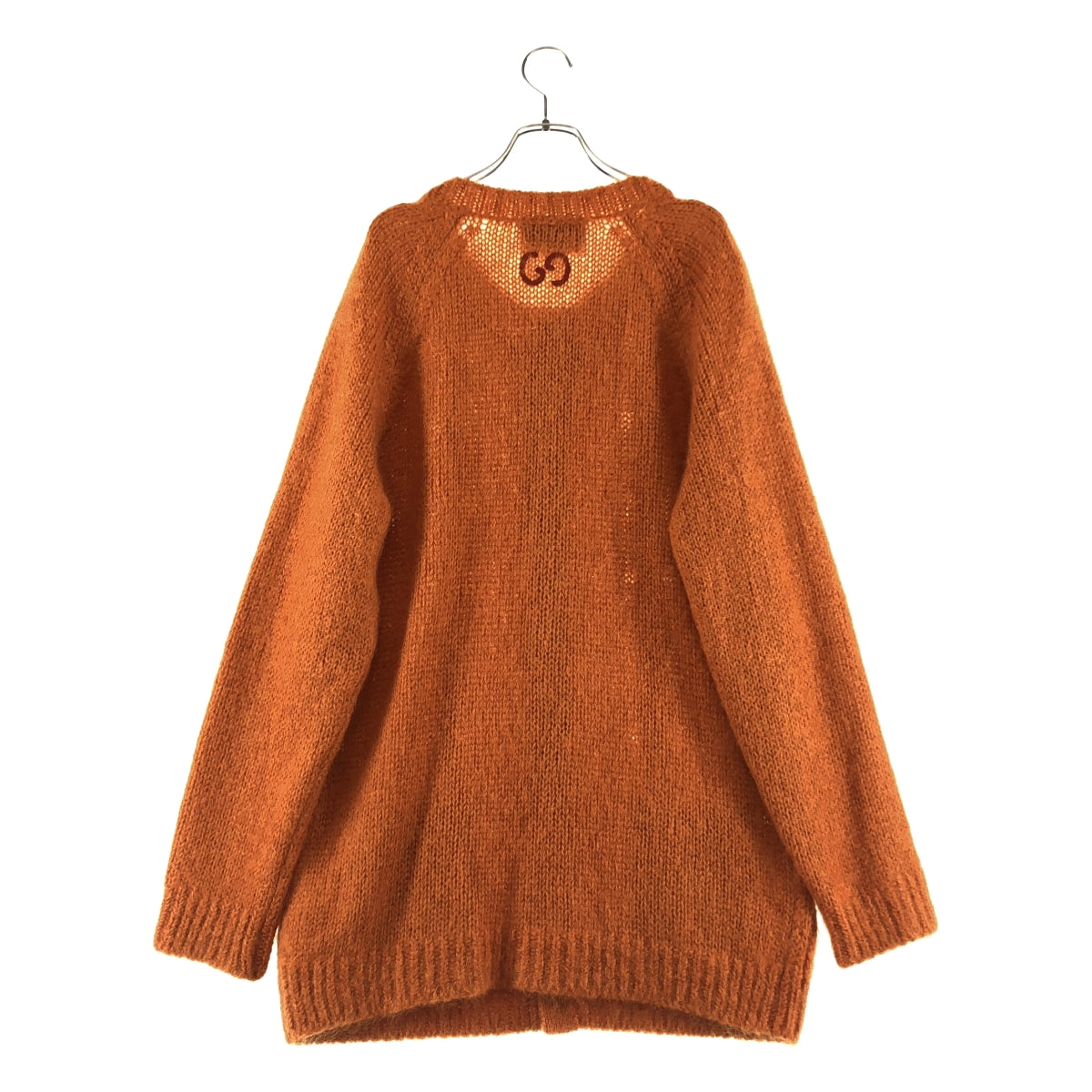 GUCCI モヘアニットカーディガン ヴィンテージ 100% Authentic GUCCI Reversible Mohair Wool Cardigan $2800+Tax