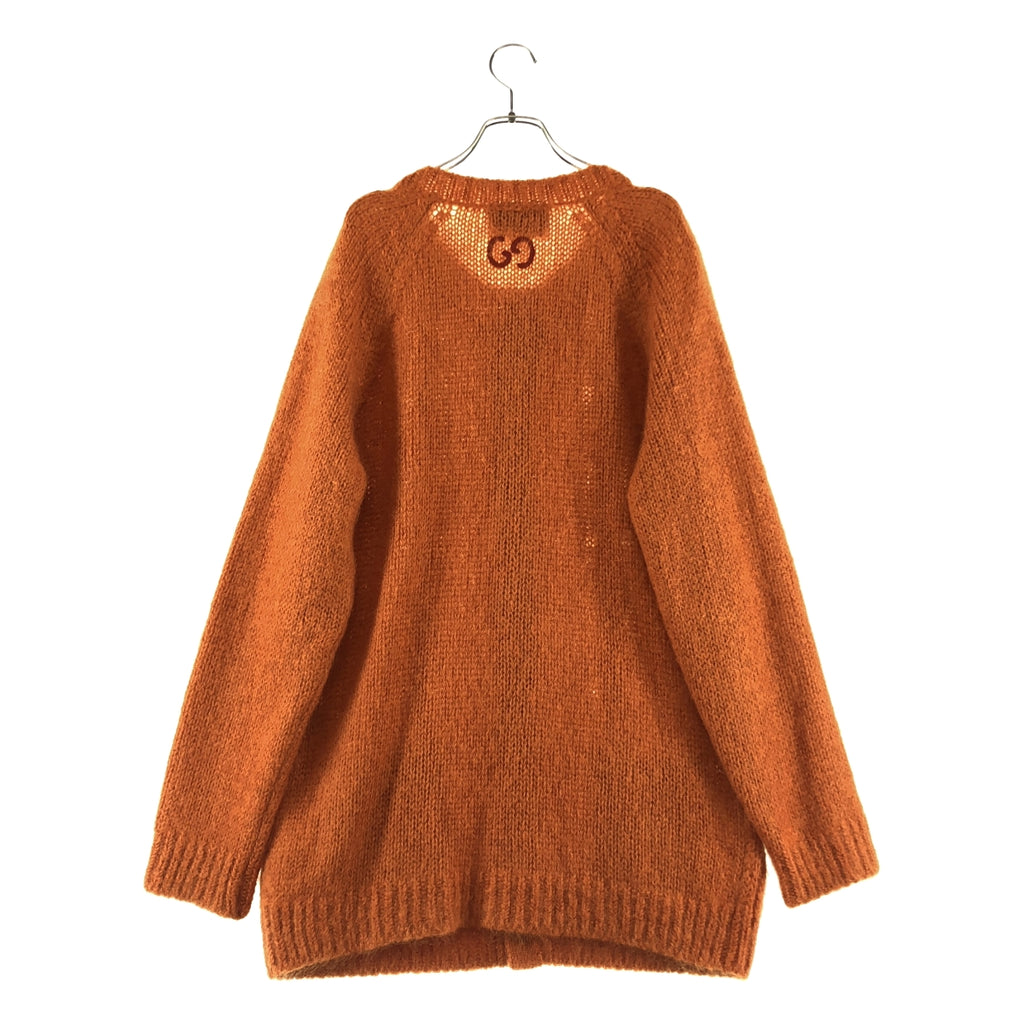 GUCCI / グッチ | モヘヤ ウール ケーブルニット カーディガン | L | メンズ