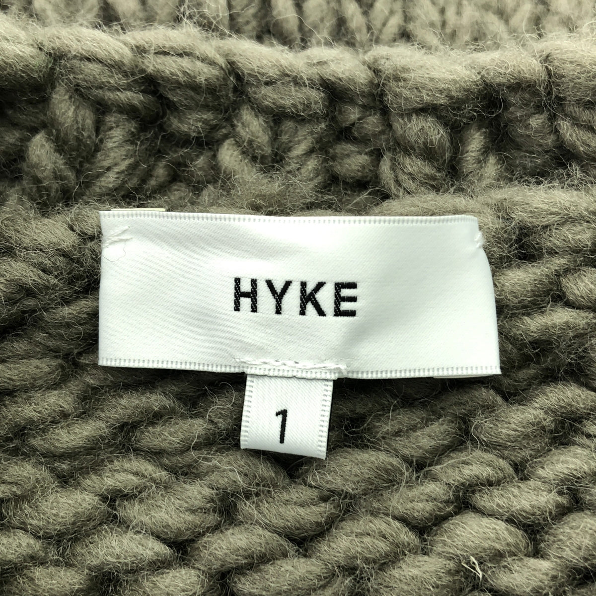 HYKE / 하이크 | COWICHAN SWEATER VEST 카우틴 니트 베스트 | 1 | 여성