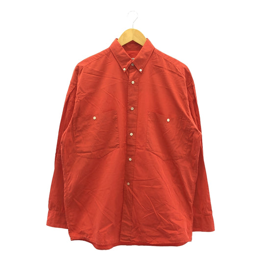 Christian Dior | Cotton oversized button-down shirt | Size 39 | Men's