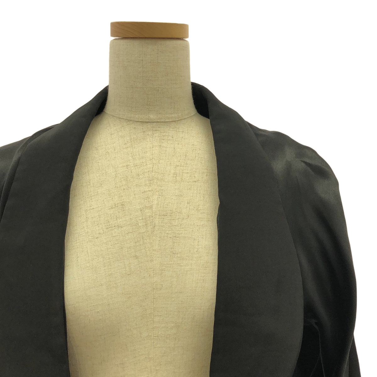 COMME des GARCONS / 컴데 갤슨 | 2005AW | 다른 소재 전환 레이스 장식 싱글 재킷 / 총 안감 | M | 블랙 | 여성