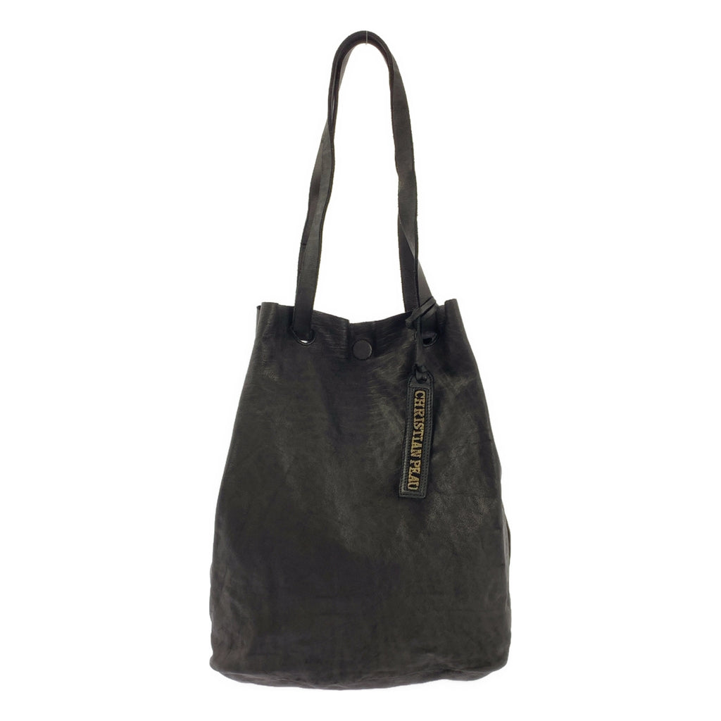 christian peau / 기독교 포 | 가죽 토트 백 |