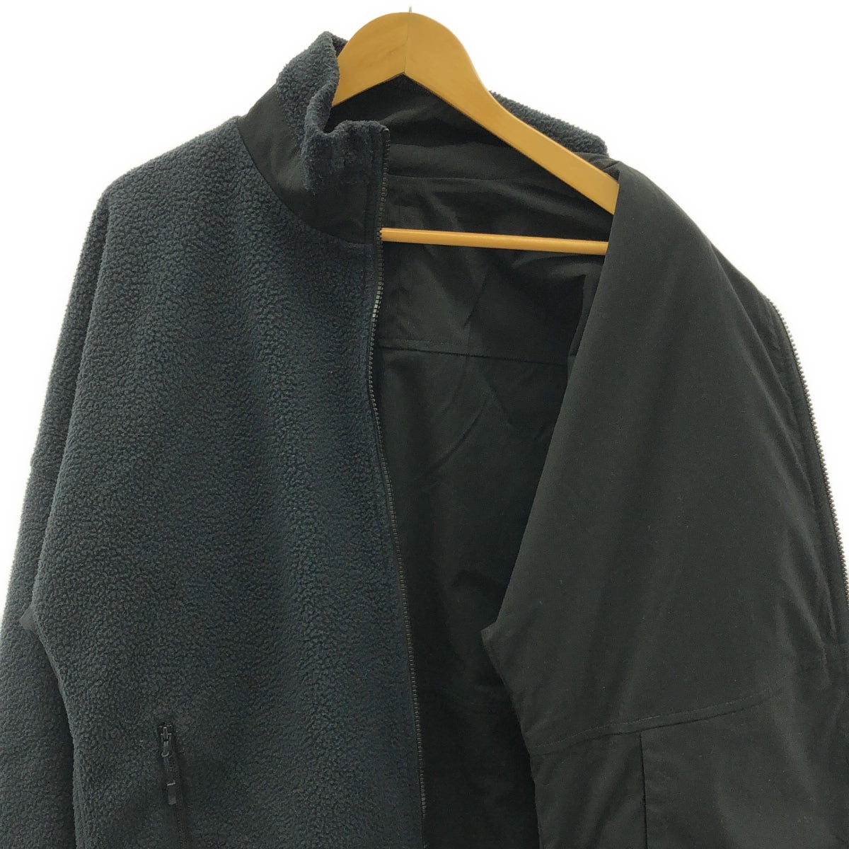 Columbia | BLACK LABEL / Floyd Rock Sherpa Fleece Reversible Jacket | M | Black | Men's