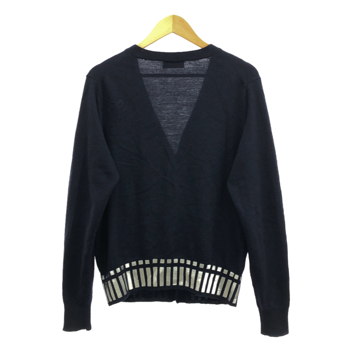 kolor / kolor |羊毛V領開襟衫 | 1 |海軍 |男士