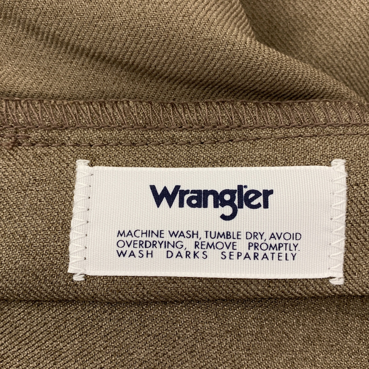 WRANGLER / 랭글러 | × Schott 사이드 라인 스트레이트 팬츠 | M | 브라운 | 남성