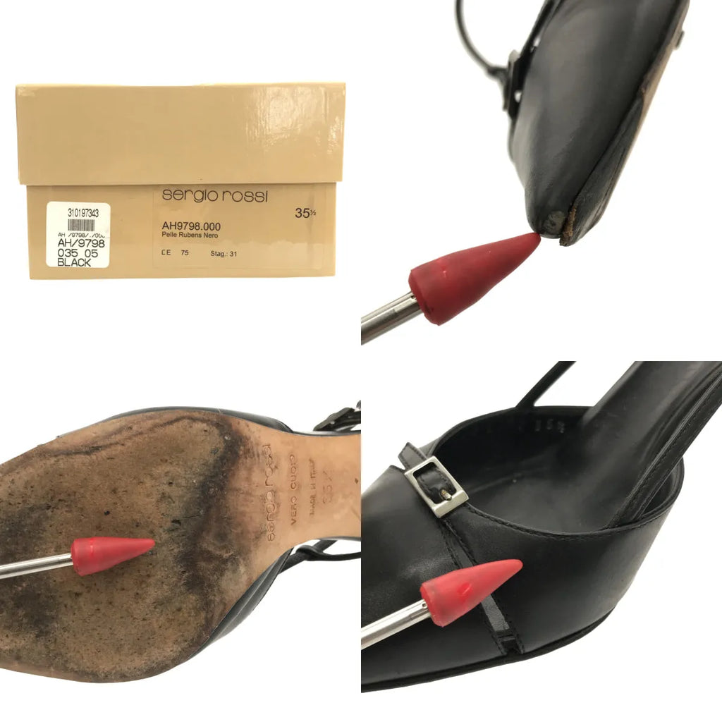 sergio rossi / 세르지오로시 | 벨트 디자인 하이힐 샌들 | 35 1/2 | 여성