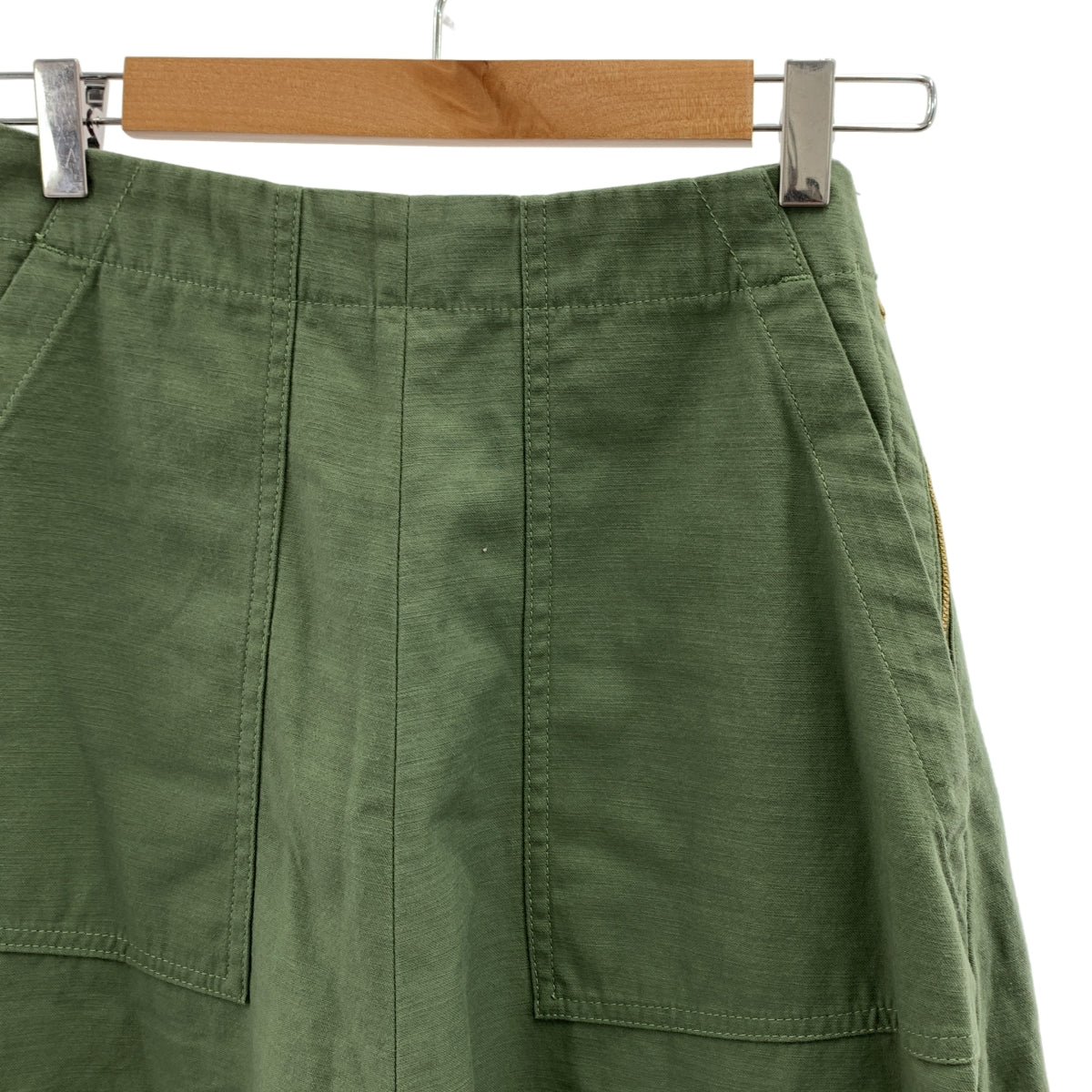 MADISON BLUE / 매디슨 블루 | FATIGUE FLARE SK L.oz BS 밀리터리 플레어 스커트 | 02(M) |