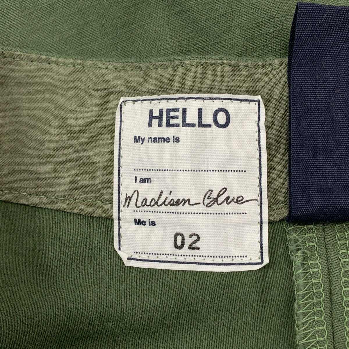 MADISON BLUE / マディソンブルー | FATIGUE FLARE SK L.oz BS ミリタリー フレア スカート | 02(M) | レディース