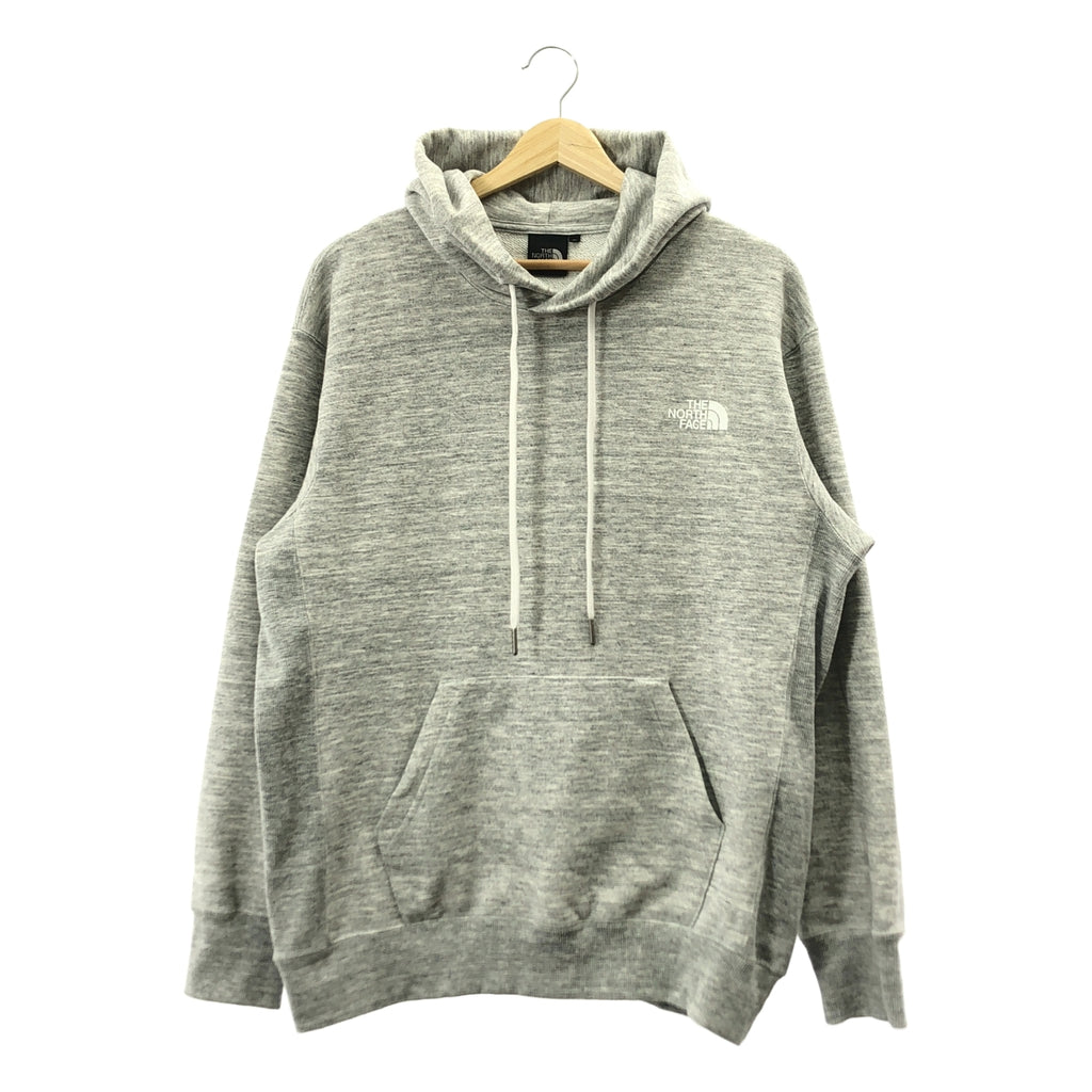 THE NORTH FACE / 더 노스 페이스 | 백 스퀘어 로고 파커 | L | 그레이 | 남성