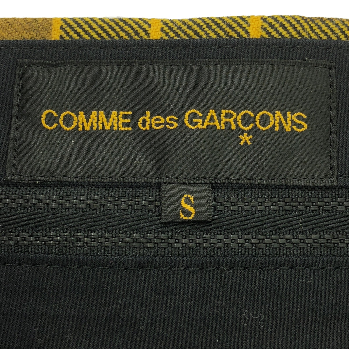 COMME des GARCONS / 콤데 갤슨 | 2019AW | 타탄 체크 프린트 슬랙스 팬츠 | S |