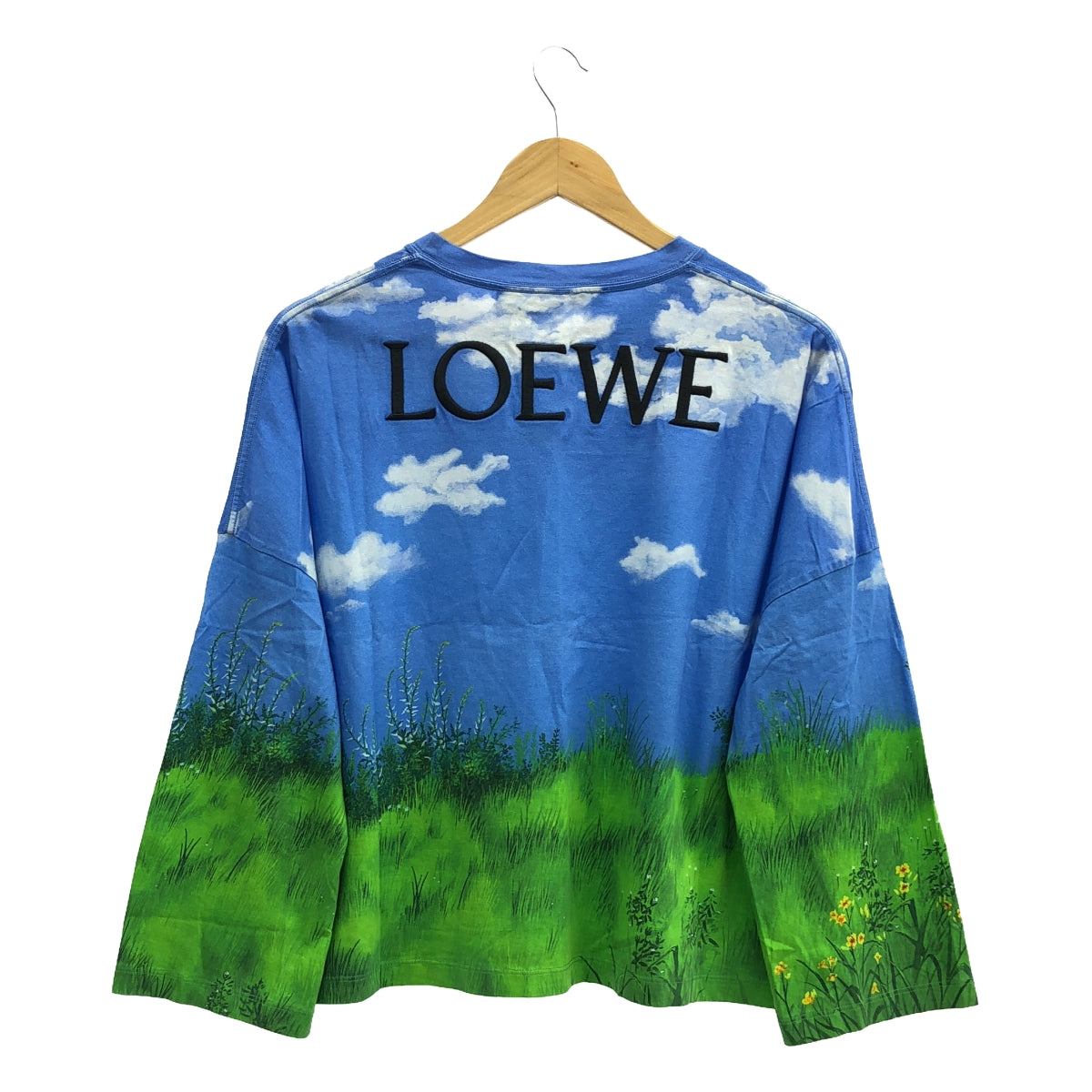 LOEWE / 로에베 | 2021SS | × 스튜디오 지브리 이웃집 토토로 프린트 백 로고 컷소우 | XS | 여성