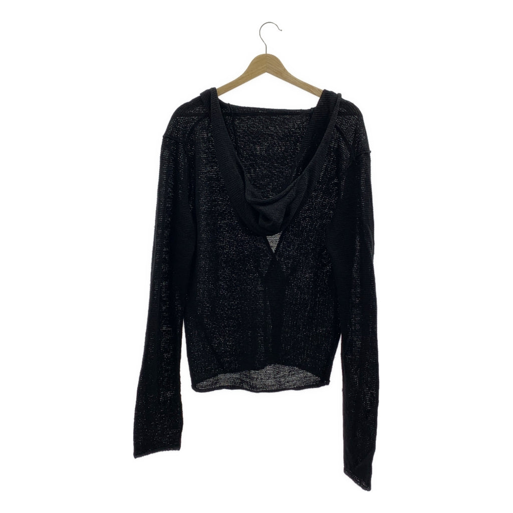 m.a+ / 엠에이크로스 | 메쉬 니트 푸디드 카디건 |