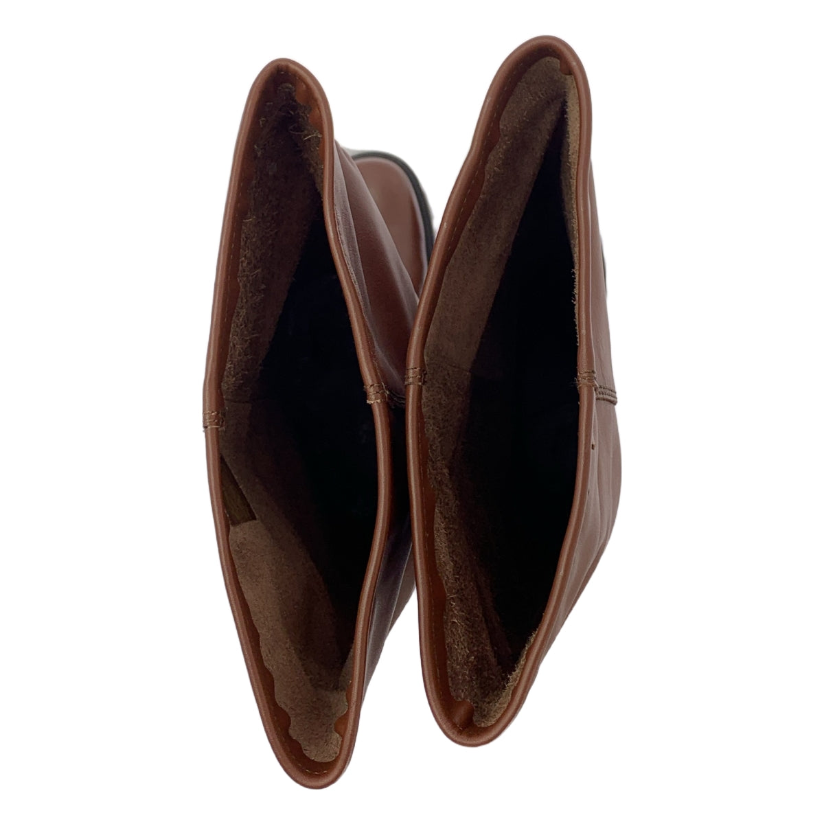 【미품】 INSCRIRE / 안스쿠리아 | 2021AW | 가죽 니 하이 부츠 | 36 | 브라운 | 여성