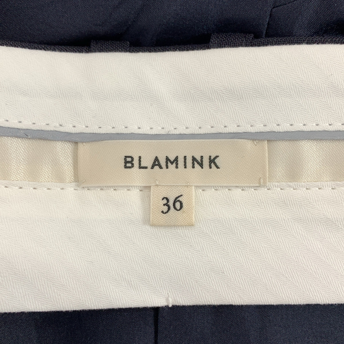 BLAMINK / 브라밍크 | 울 모헤야 탁 타이트 오버 실루엣 스커트 / 안감 포함 | 36 | 여성