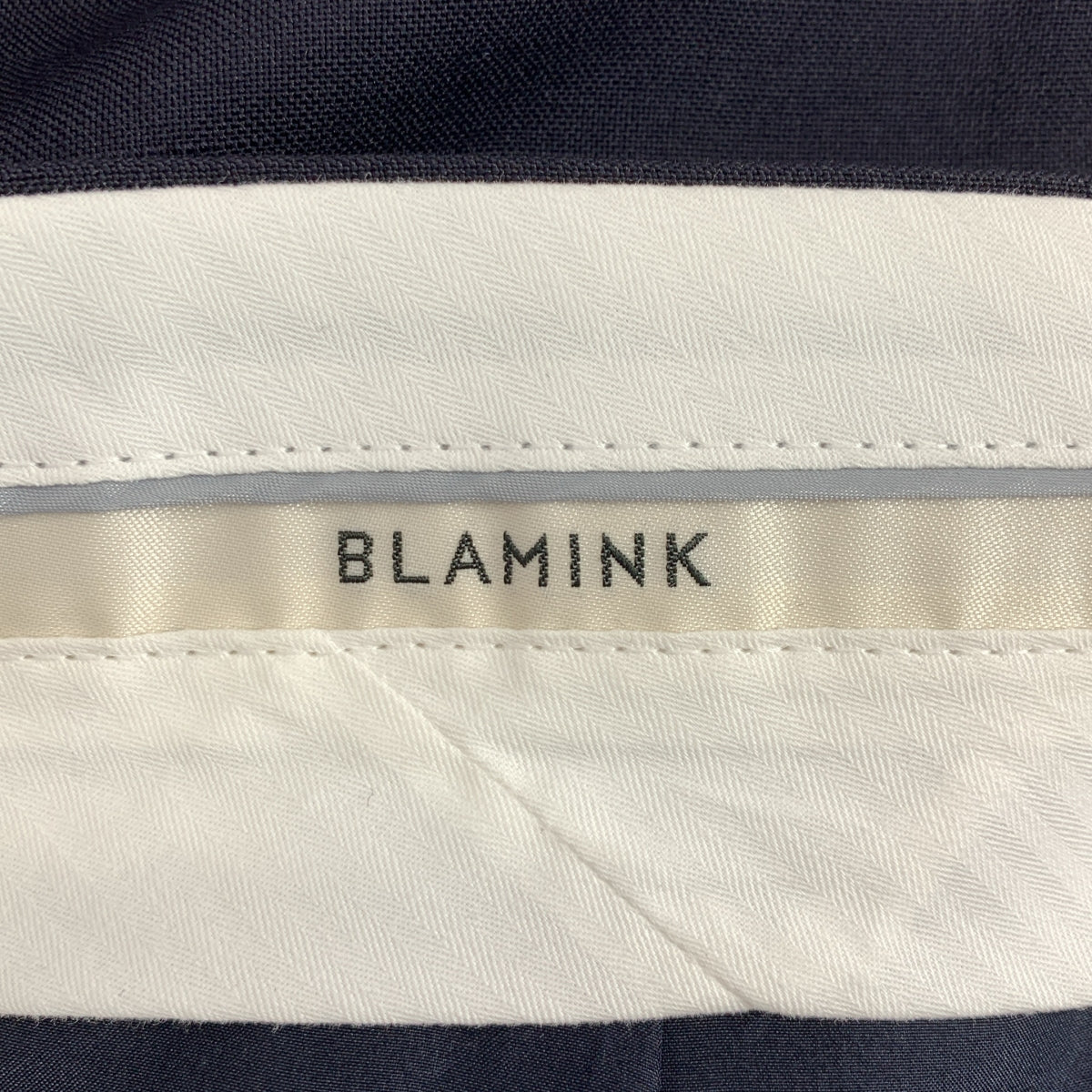 BLAMINK / 브라밍크 | 울 모헤야 탁 타이트 오버 실루엣 스커트 / 안감 포함 | 36 | 여성