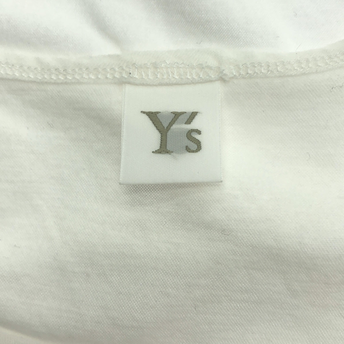 Y's / Y's Yohji Yamamoto | 純棉巴里紗素色短袖寬T卹 | 2 | 女款