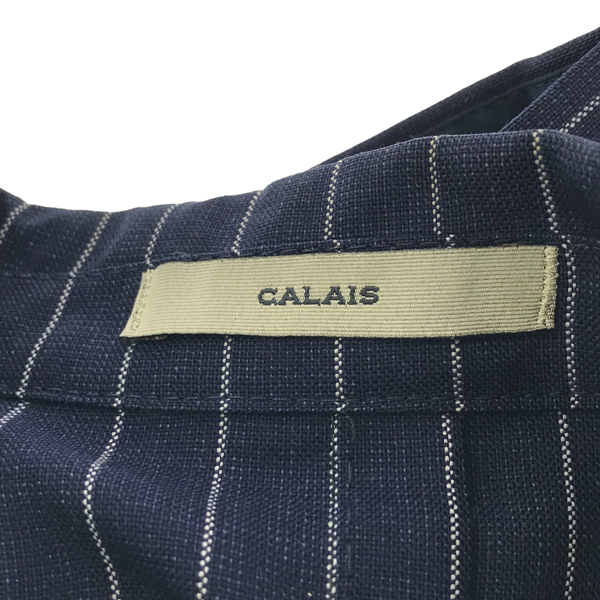 BOGLIOLI / BOGLIOLI | CALAIS Suit Set Wool Stripe 3B Tailored Jacket Slacks | 44 | Navy | Men's