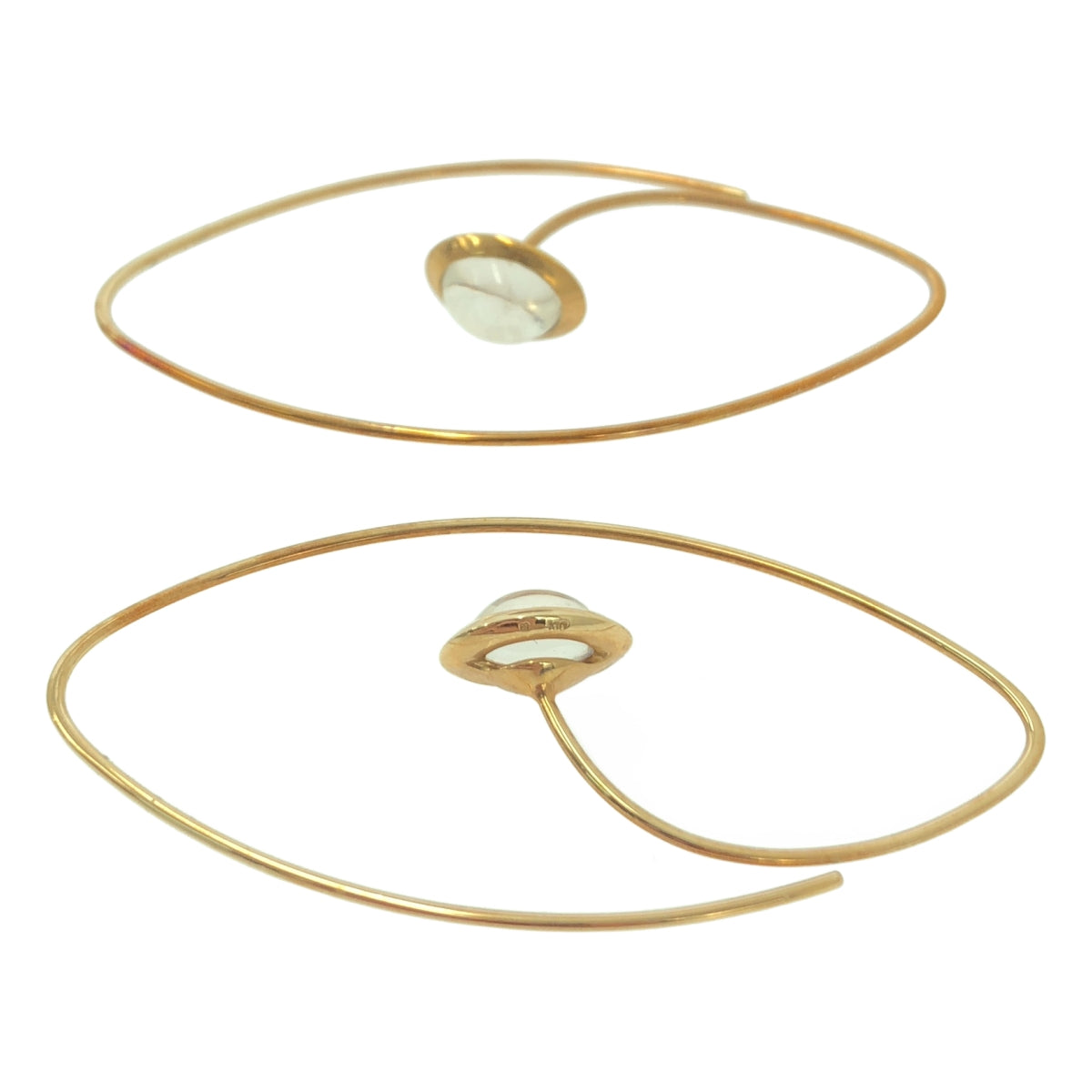 Hirotaka | 2 對環形耳環 | 金色 | 女士