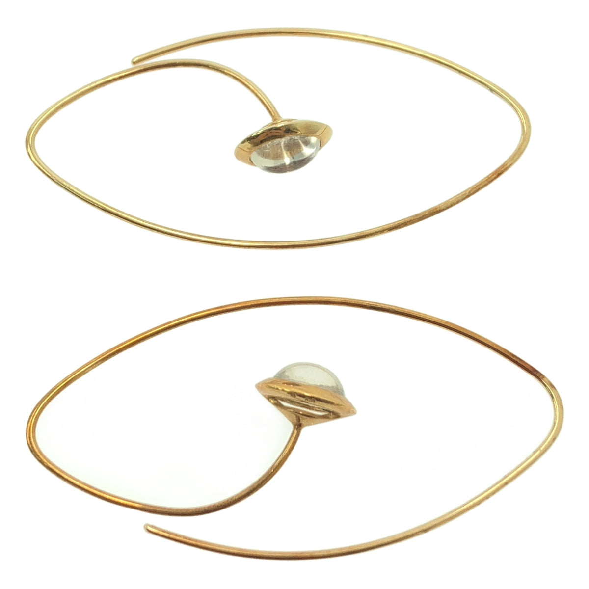 Hirotaka | 2 對環形耳環 | 金色 | 女士