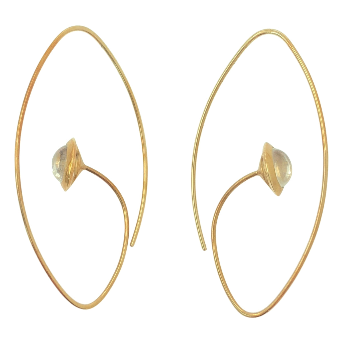 Hirotaka | 2 對環形耳環 | 金色 | 女士