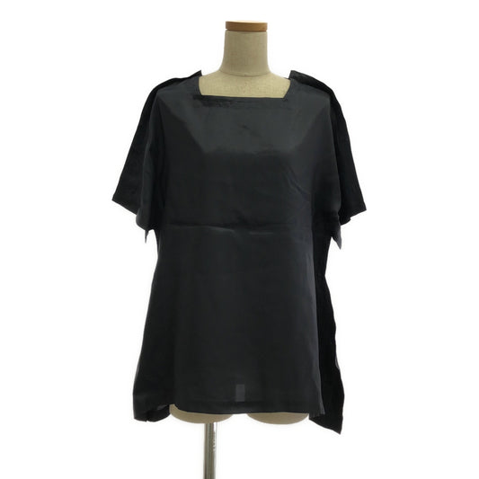 COMME des GARCONS COMME des GARCONS / Comme des | 2015SS | Cupra back zip blouse pullover top | S | Women's