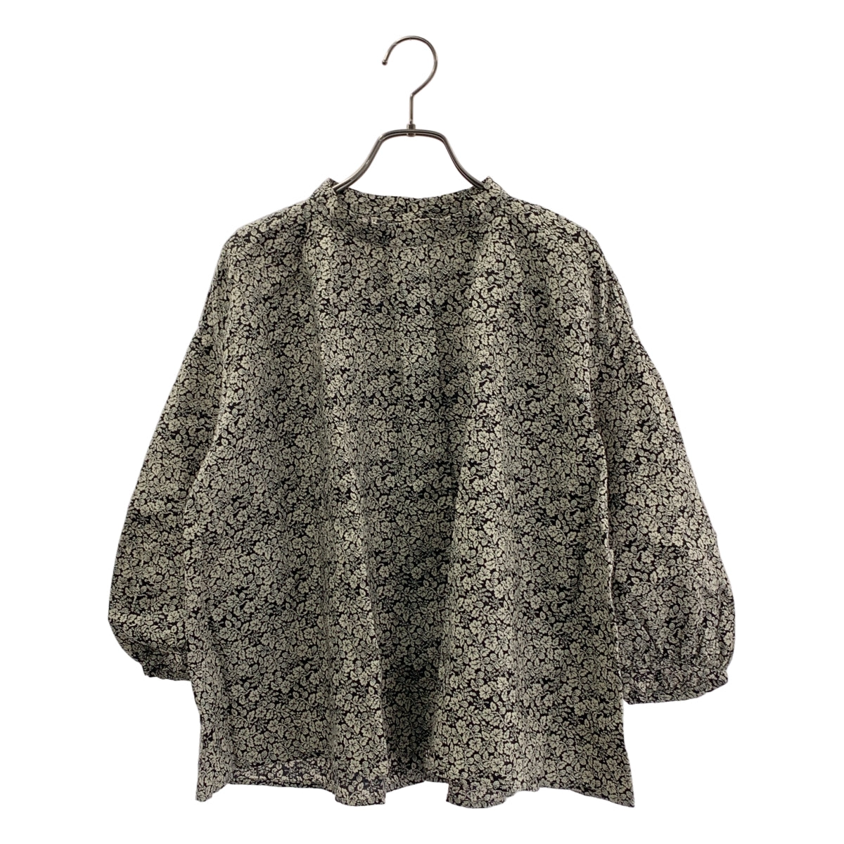 R&D.M.Co / オールドマンズテーラー | 総柄 ハイネック プルオーバー ブラウス | F | レディース