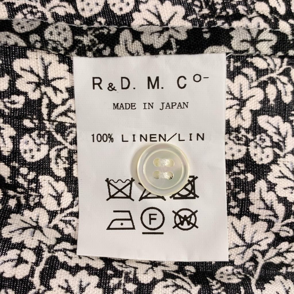 R&D.M.Co / オールドマンズテーラー | 総柄 ハイネック プルオーバー ブラウス | F | レディース