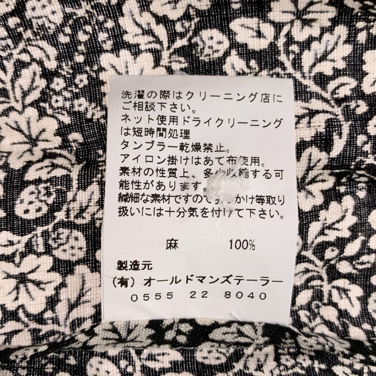 R&D.M.Co / オールドマンズテーラー | 総柄 ハイネック プルオーバー ブラウス | F | レディース