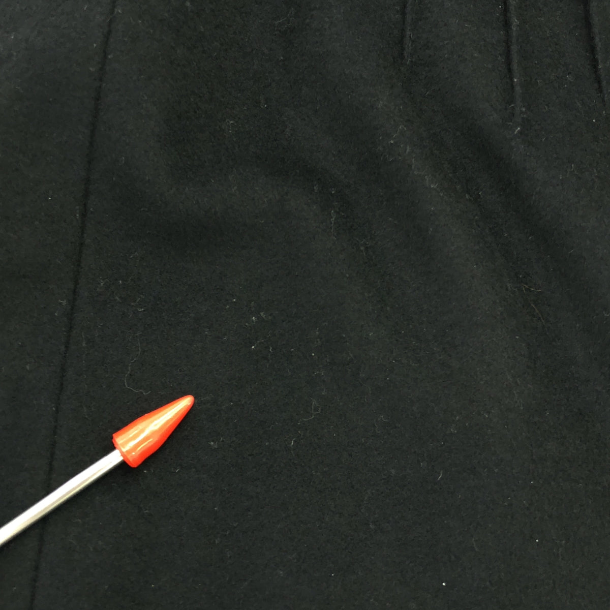 ADORE / アドーア | ウール カシミヤ バックスリット スカート | 36 | ブラック | レディース