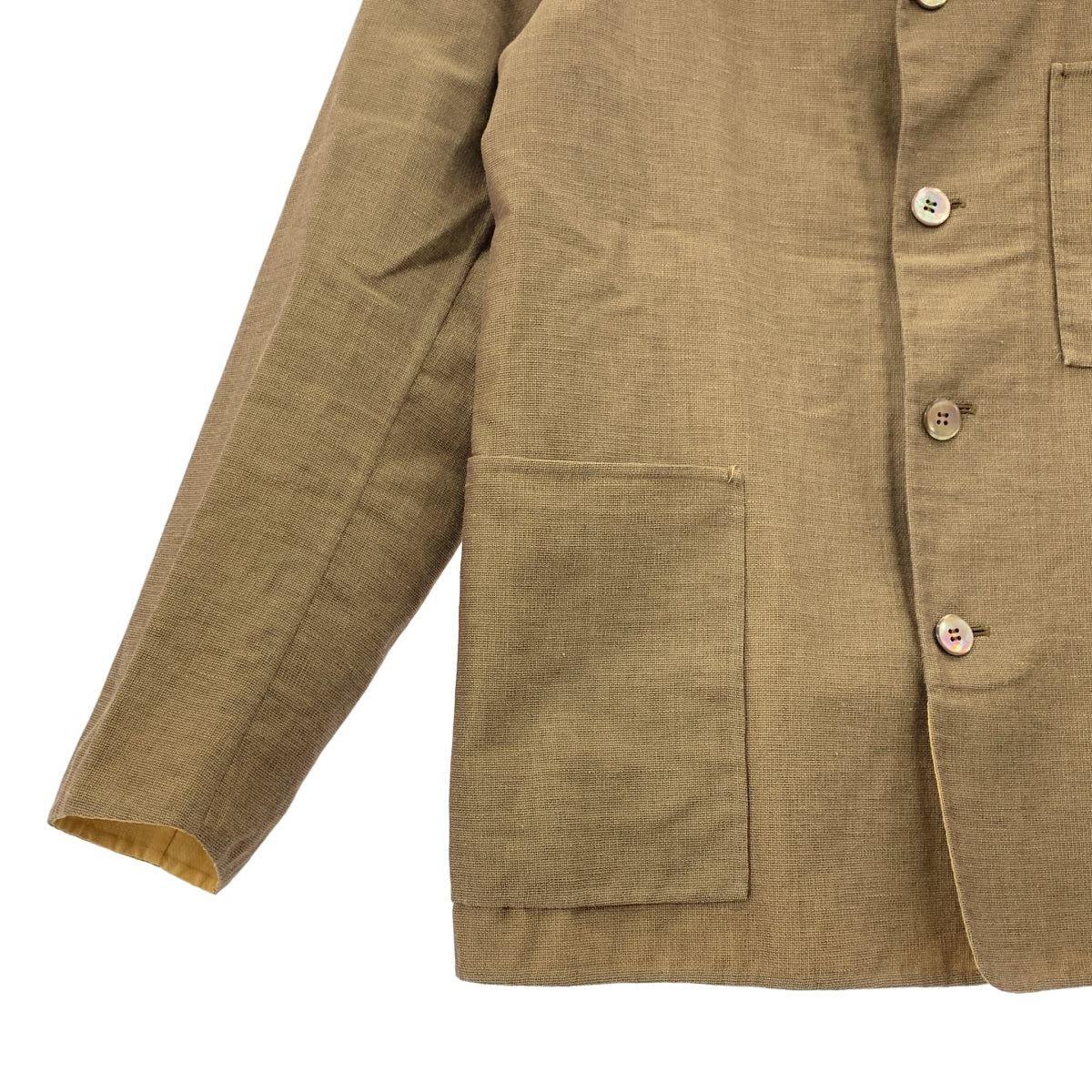 ORBIUM / オルビウム | ATELIER JACKET コットン リネン アトリエジャケット | 48 | メンズ