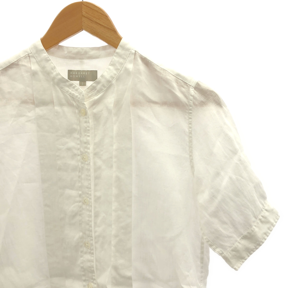 MARGARET HOWELL / マーガレットハウエル | リネン ピンタック バンド