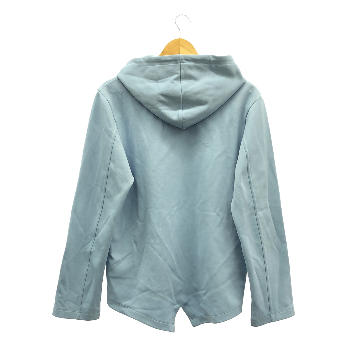 HELMUT LANG / ヘルムートラング | Fishtail Hoodie フィッシュテール フーディ | S | ブルー | メンズ