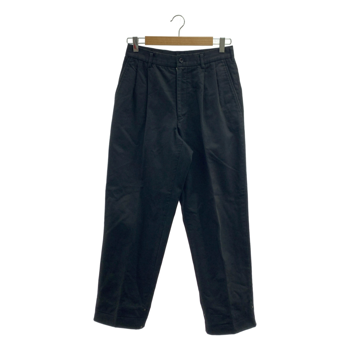 COMME des GARÇONS HOMME | 2000 春夏 |棉質 2 褶錐形褲 | S 號 |男士