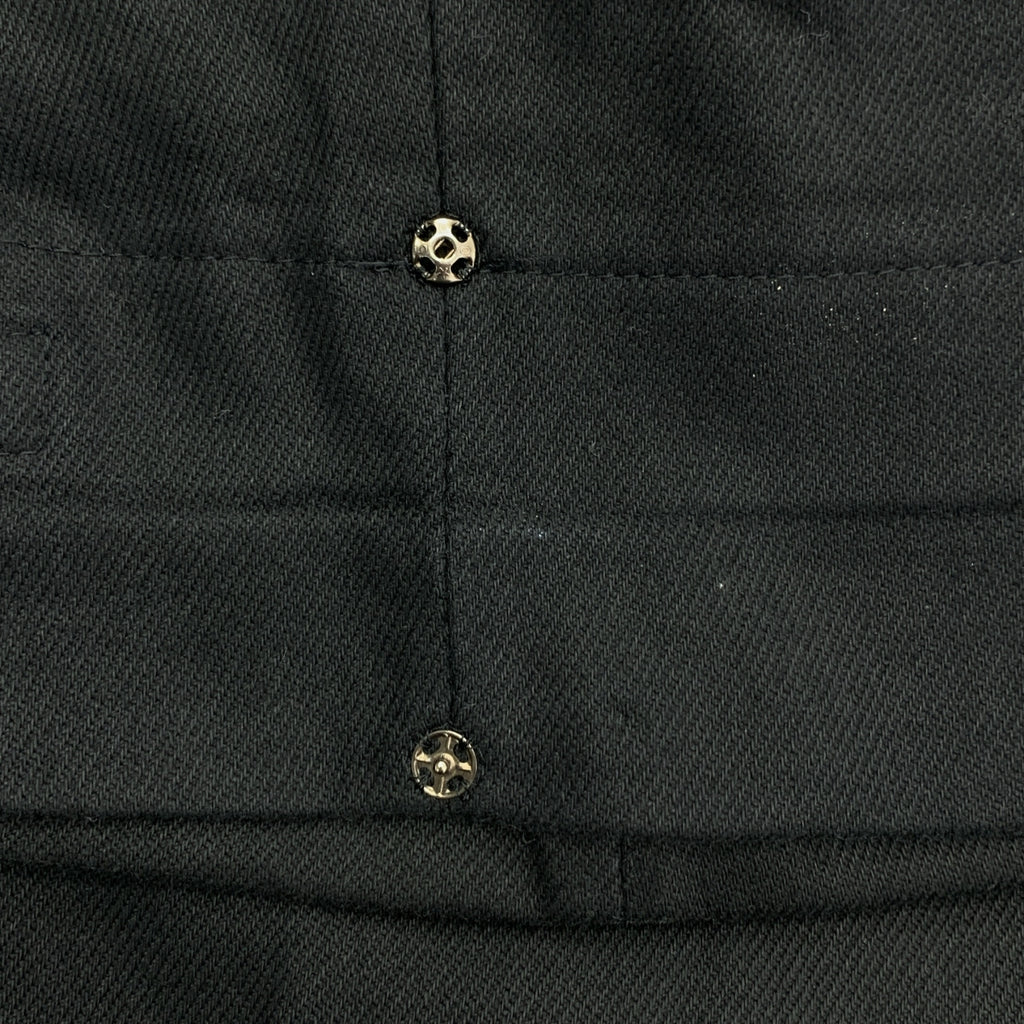 COMME des GARÇONS HOMME | 2000 春夏 |棉質 2 褶錐形褲 | S 號 |男士