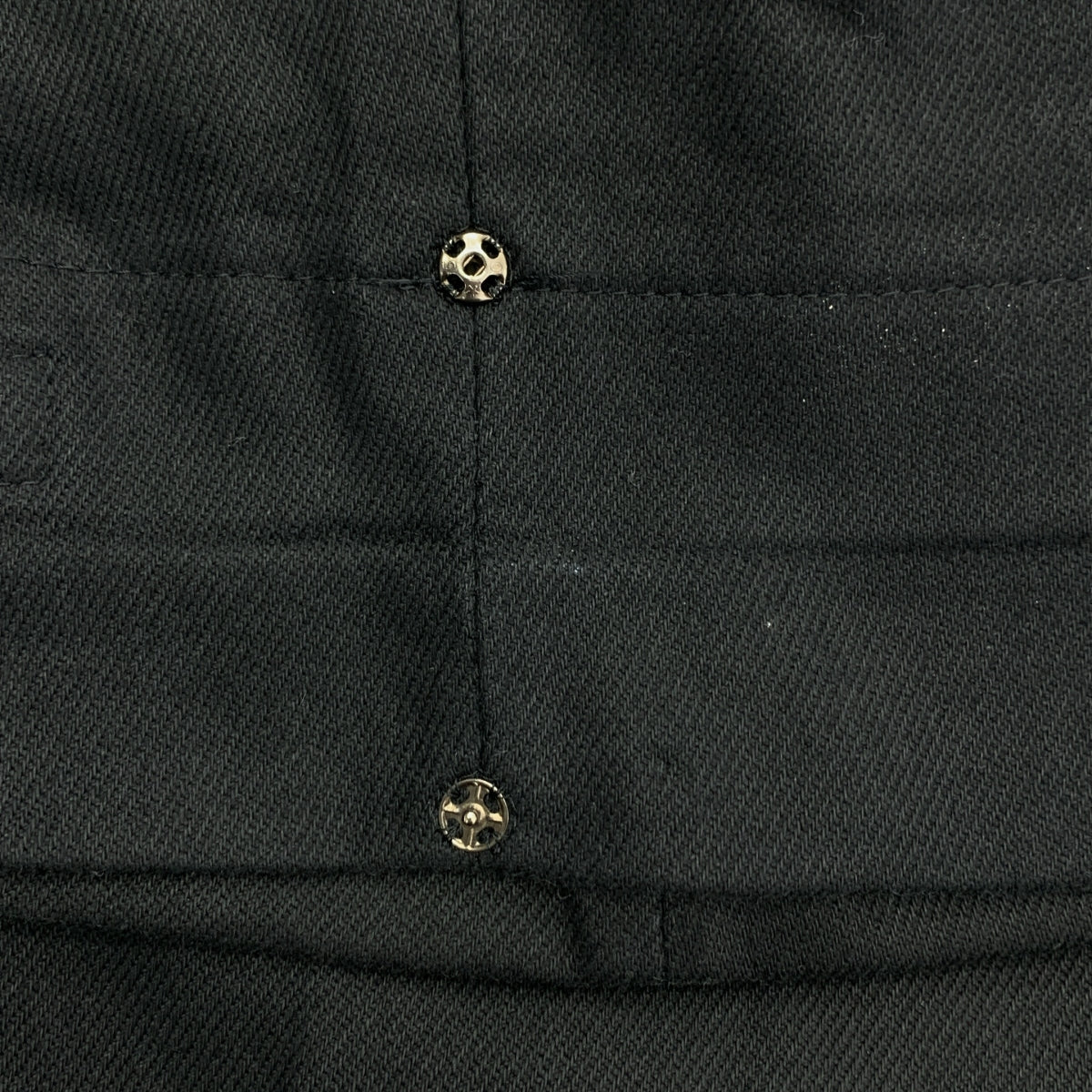 COMME des GARÇONS HOMME | 2000 春夏 |棉質 2 褶錐形褲 | S 號 |男士