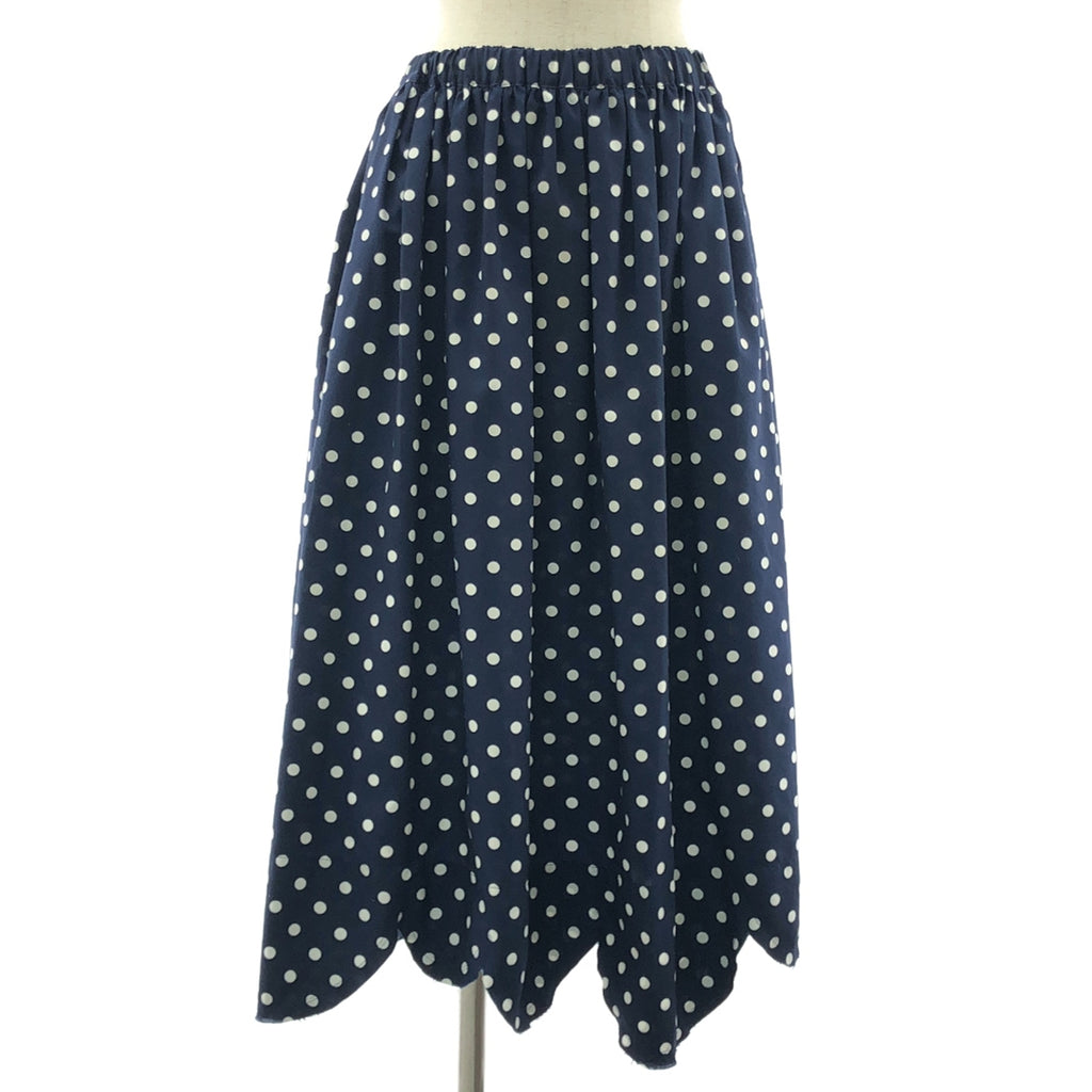 robe de chambre COMME des GARCONS / 로브드 샹블 콤 데 갤슨 | 2004SS | 스칼랩 닷 롱 이지 스커트 |